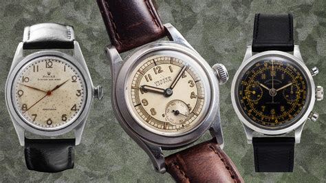 rolex watches ww2